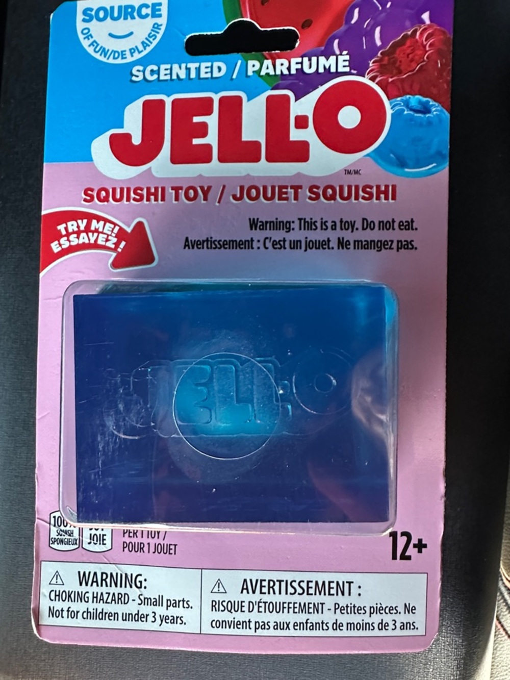JELL-O Scented Squishi Toy - Blue